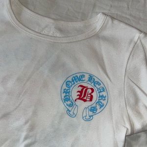 Chrome Hearts X Bella Hadid Baby tee